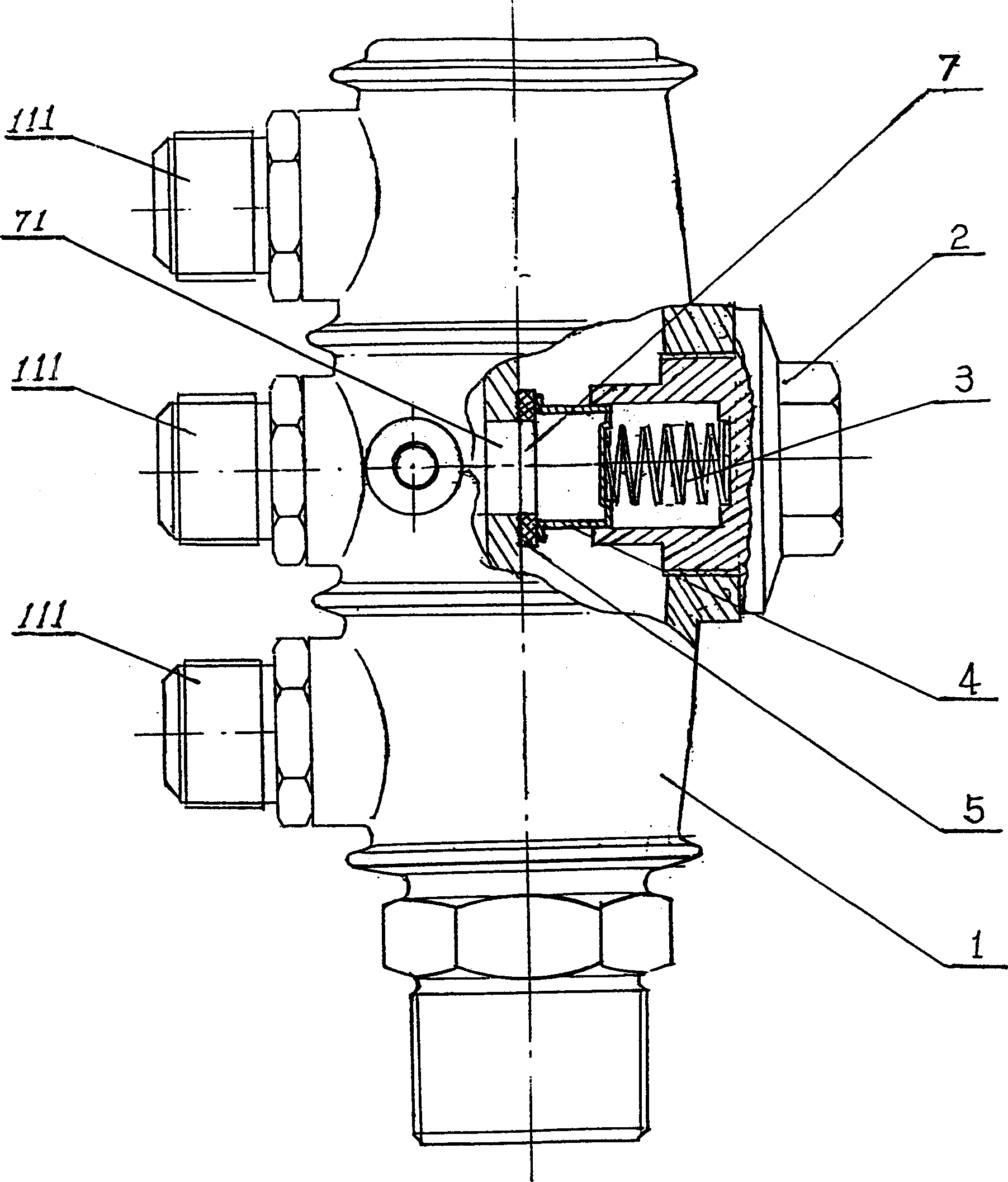 Non-return valve for air compressor