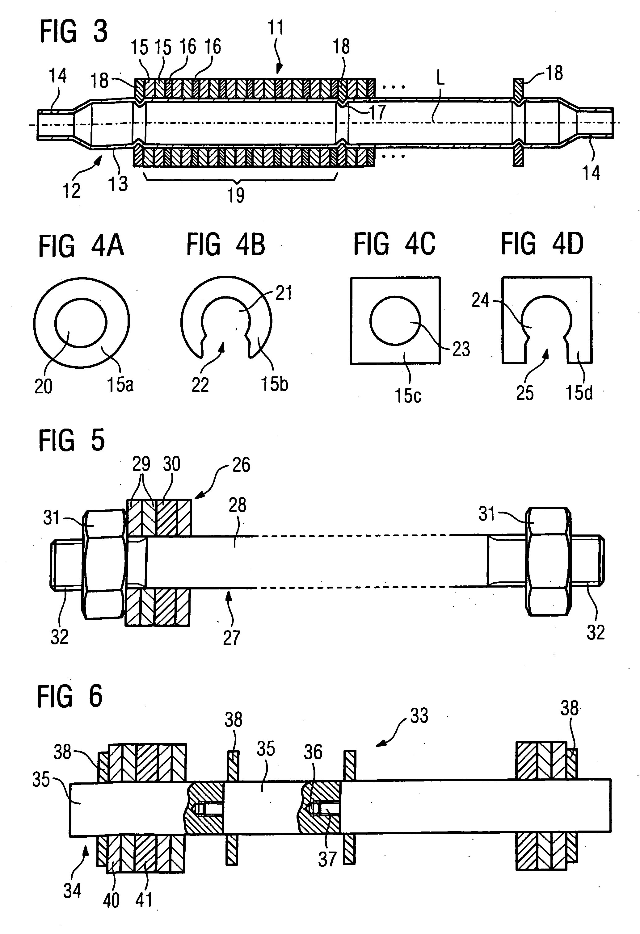 Magnetic resonance apparatus with a gradient coil unit with integrated passive shim devices
