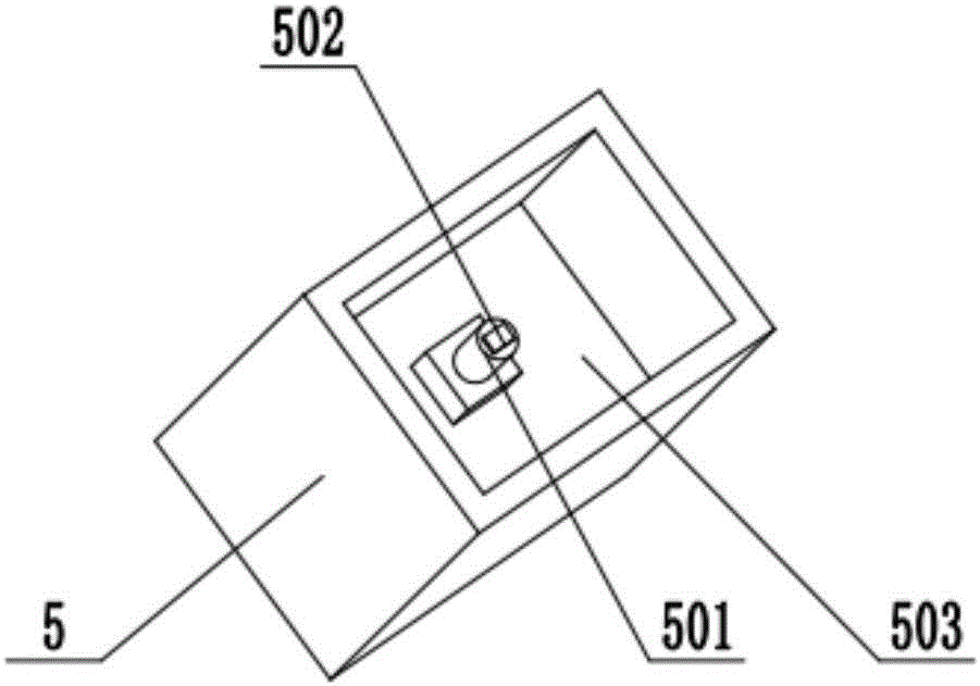 Automatic printing type medical glass slide smearing device