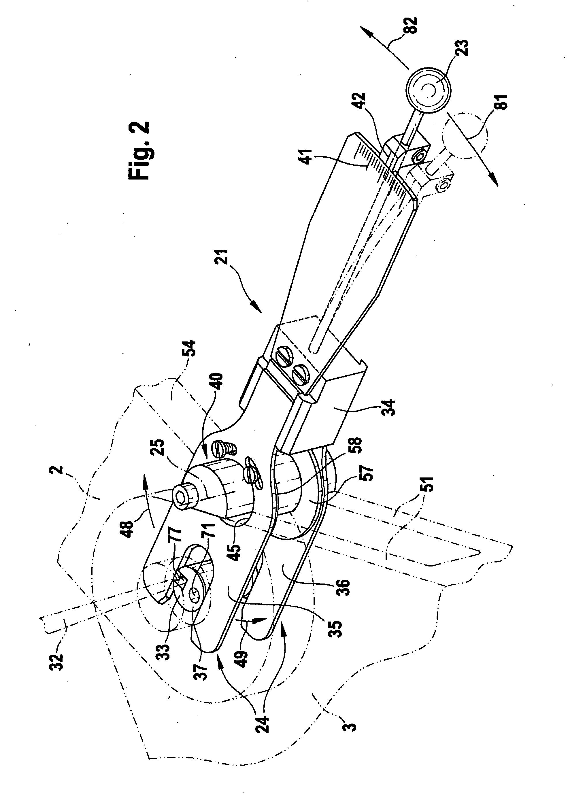 Measuring arrangement and measuring method for measuring bearing clearance