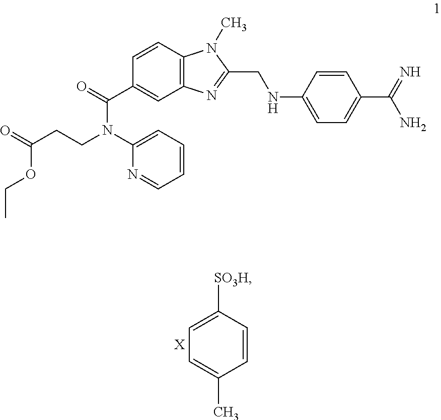 Method for producing an intermediate product of dabigatran etexilate