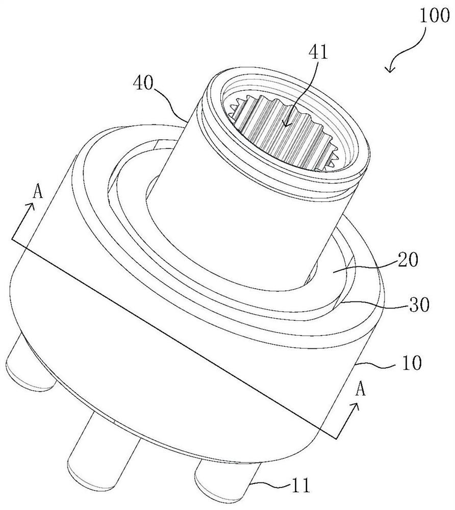 Clutch, motor device, curtain control device and curtain