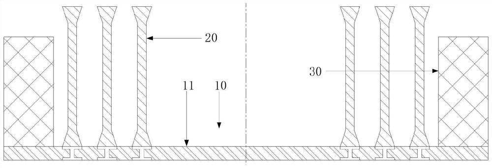 Method for manufacturing device for chip testing