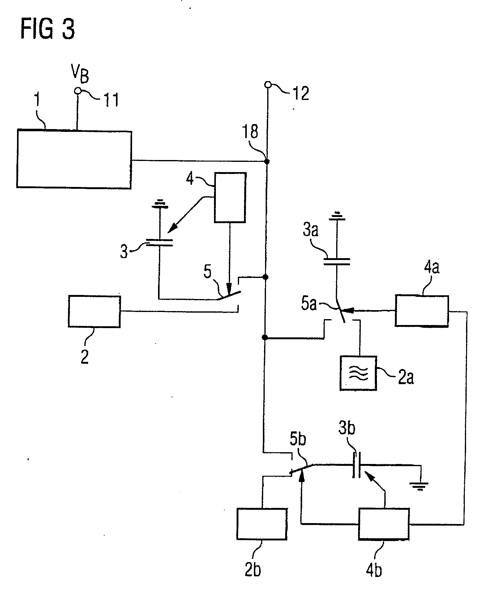 Voltage supply circuit and method for starting a circuit arrangement