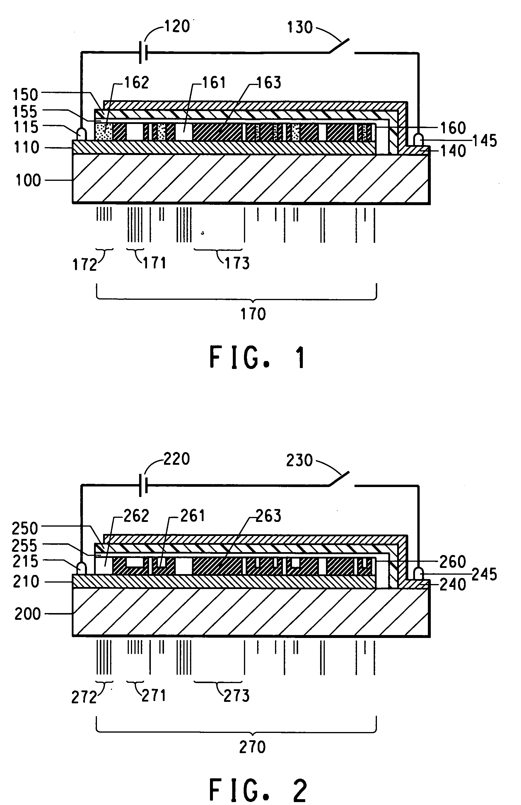 Organic electronic device and process forming the same