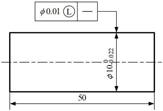 Monte Carlo-based straightness measurement method under minimum entity requirement