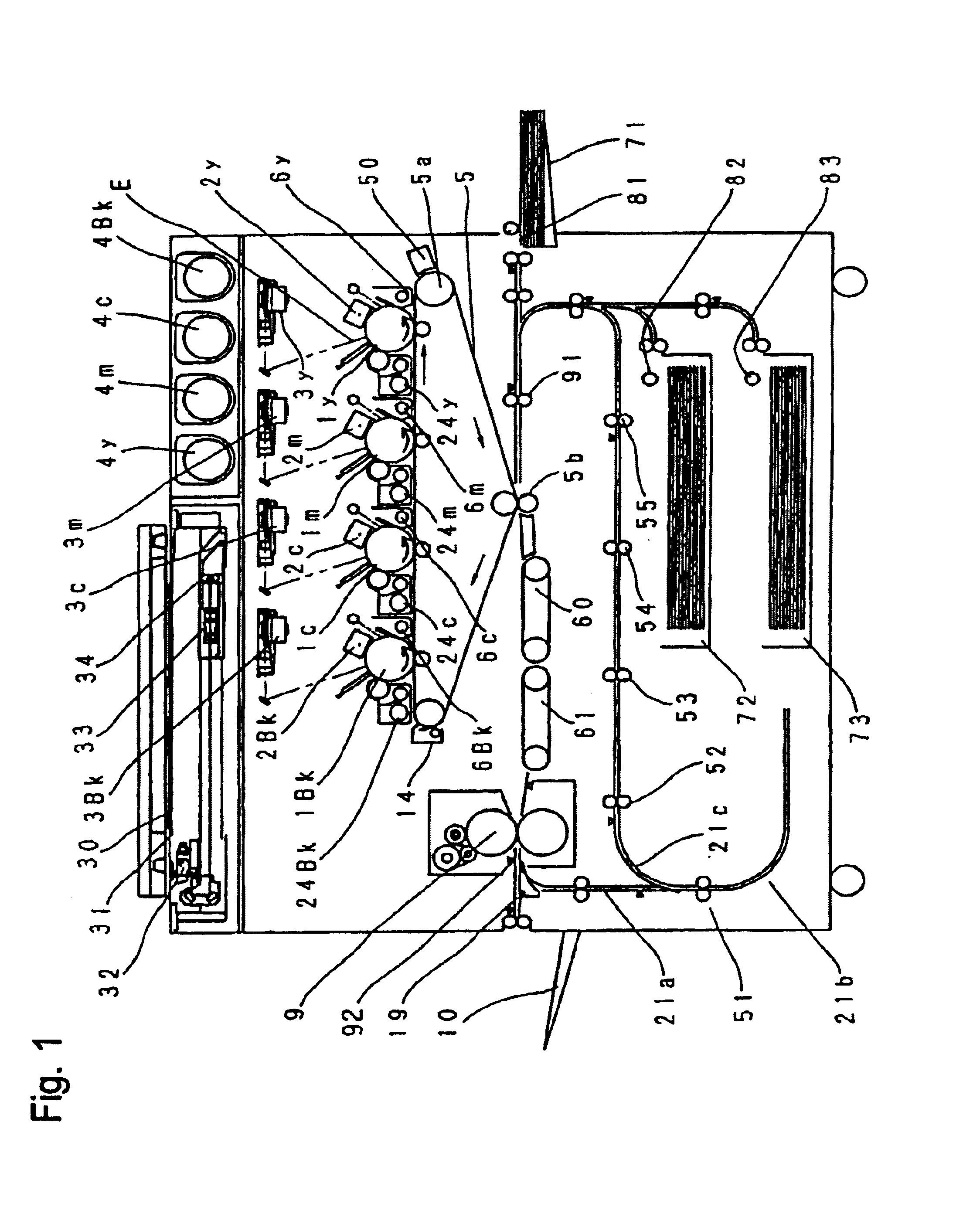 Image forming apparatus including plural conveyor units with conveyance path length/conveyance speed relationships