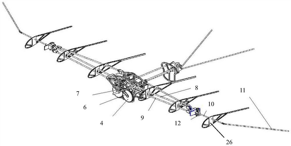 Semi-autonomous bionic flapping wing aircraft