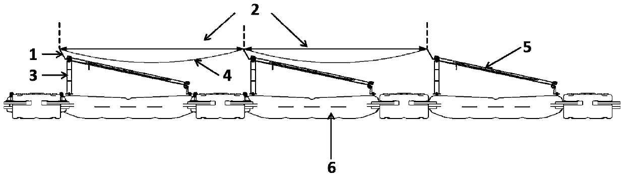 Lightning protection system of photovoltaic power station and photovoltaic power station