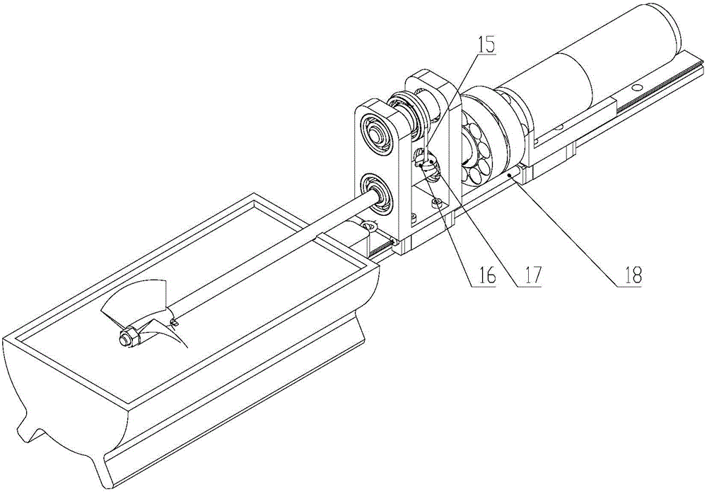 Measuring device for propeller thrust and magnetic drive torque