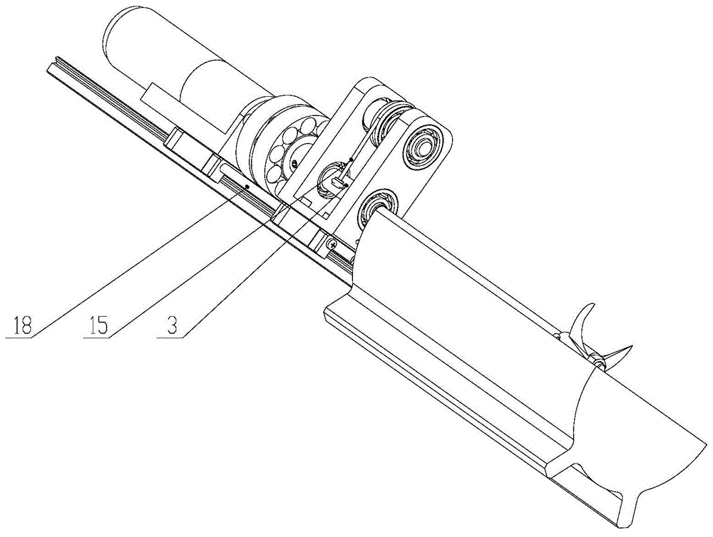 Measuring device for propeller thrust and magnetic drive torque