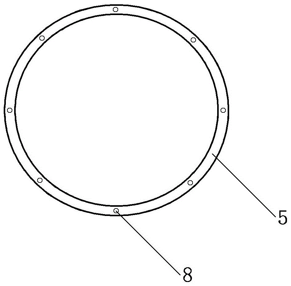 Circular apis cerana movable frame