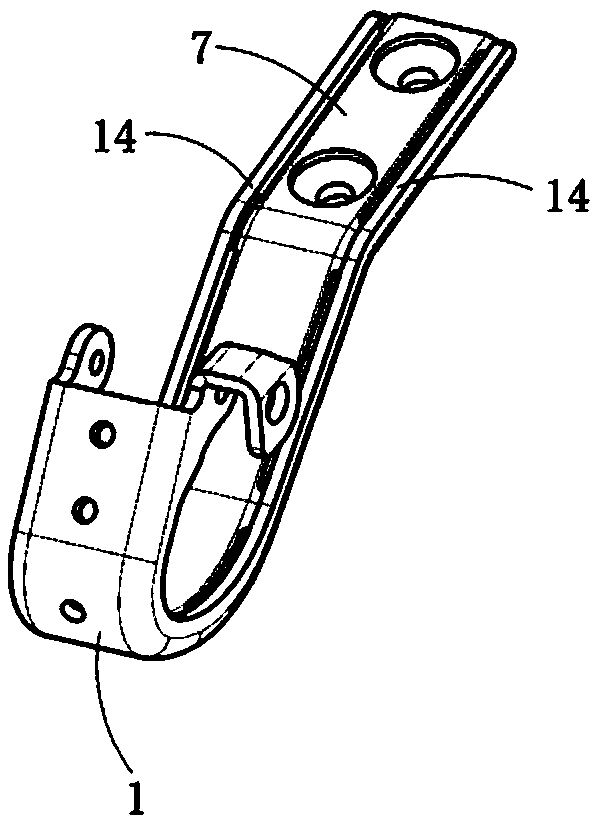 Automobile tail door hinge assembly and automobile