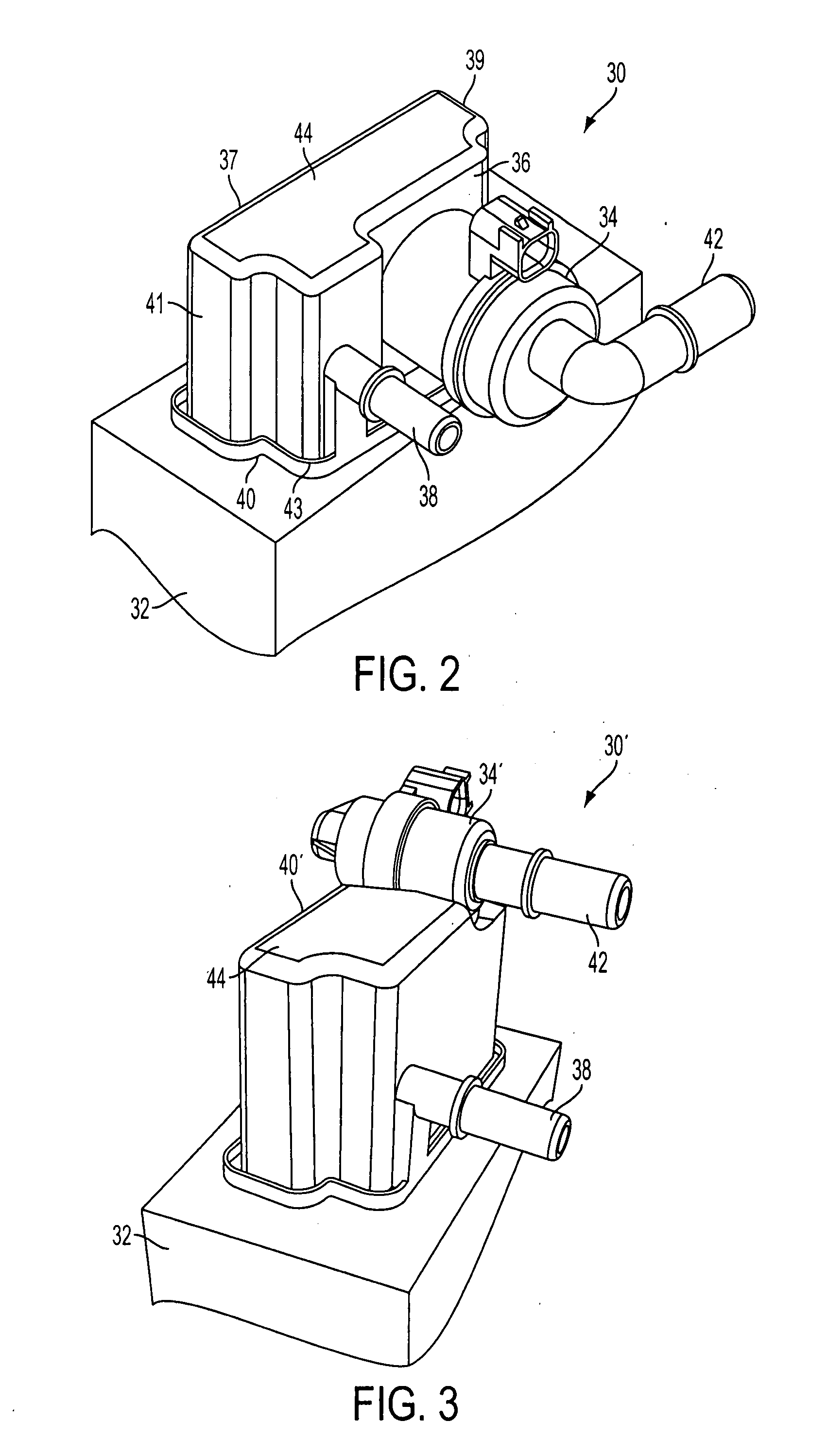 Integrated vacuum blocking valve