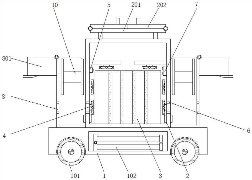 Special ground mobile power supply for general aviation aircraft