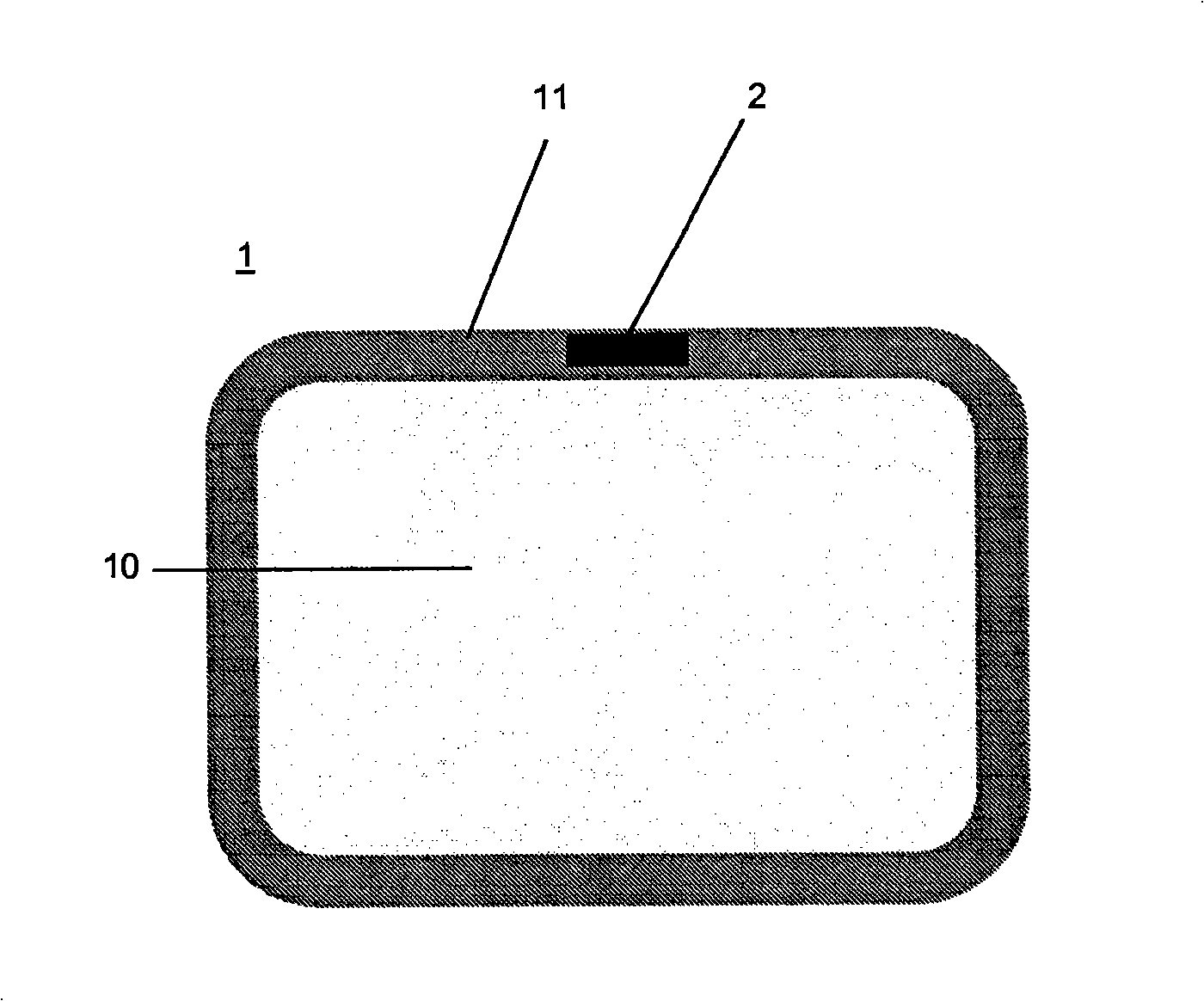 Substrate provided with an electroconductive element having an antenna function