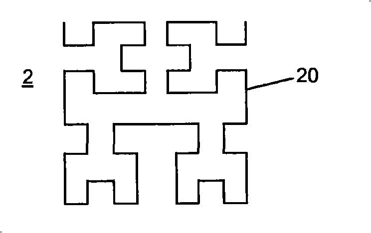 Substrate provided with an electroconductive element having an antenna function