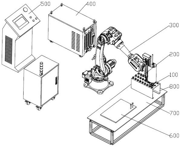 Automatic stud welding gun