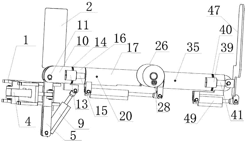 Lower limb fracture reduction device