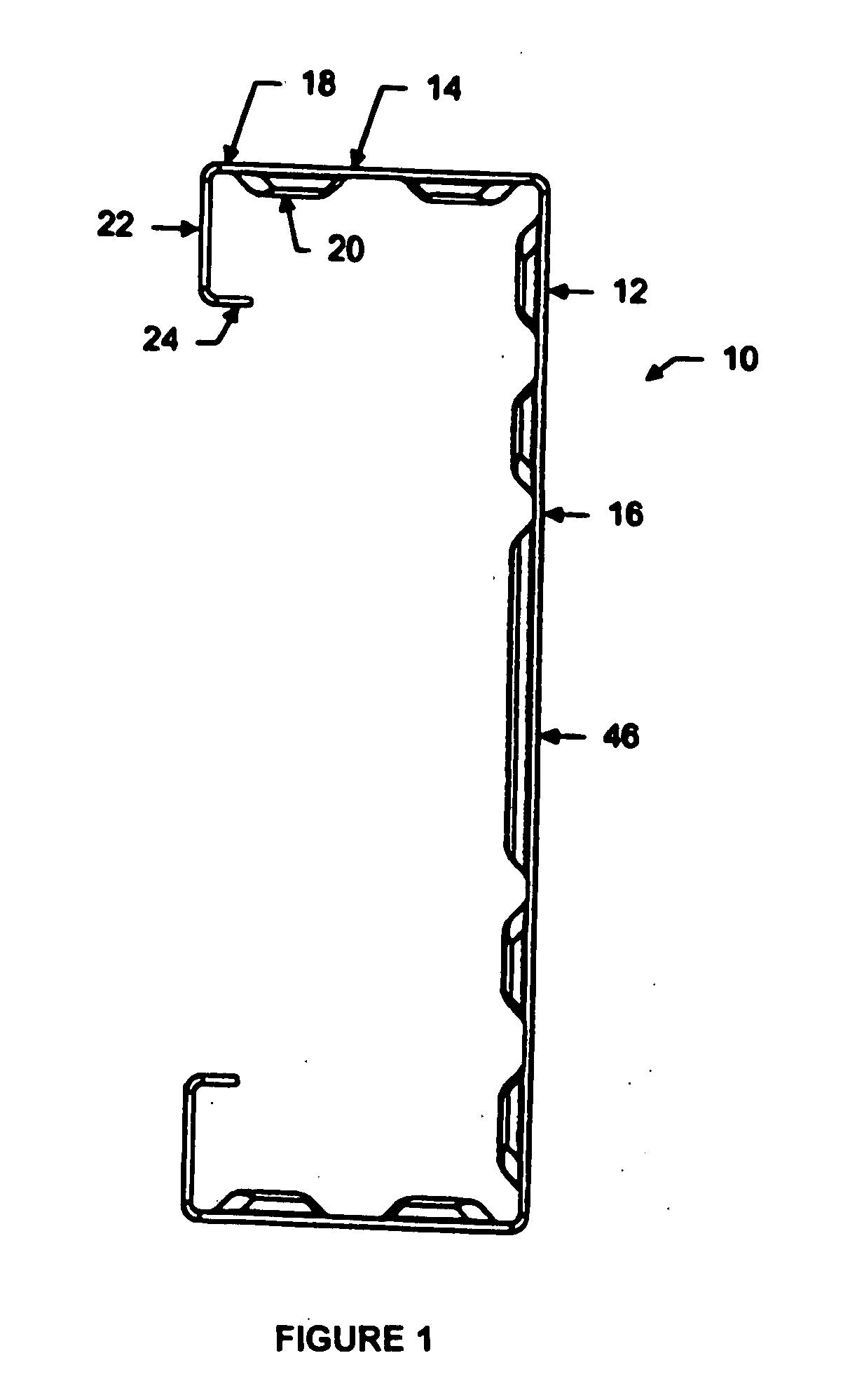 Light steel structural members