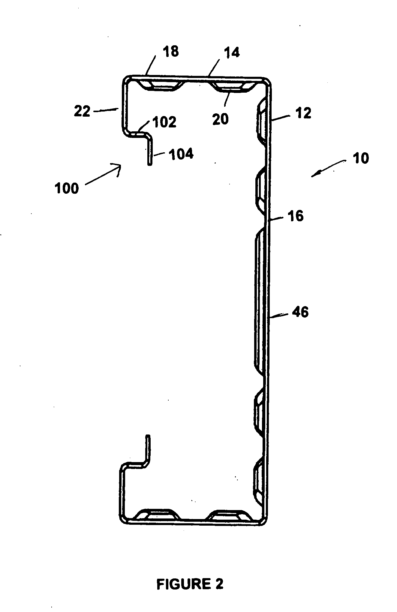 Light steel structural members