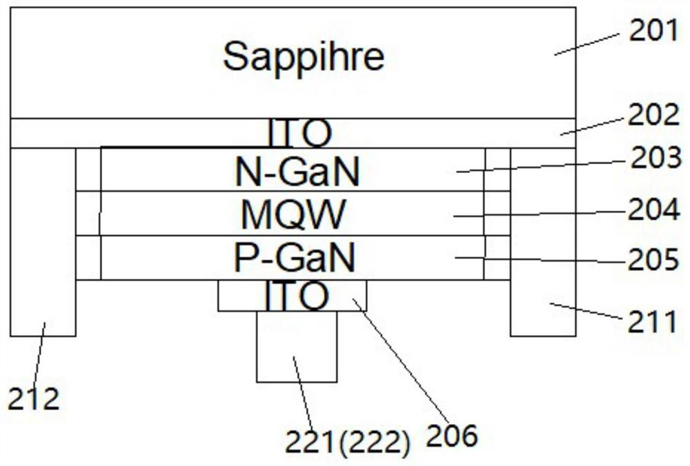 Light-emitting chip and light-emitting module