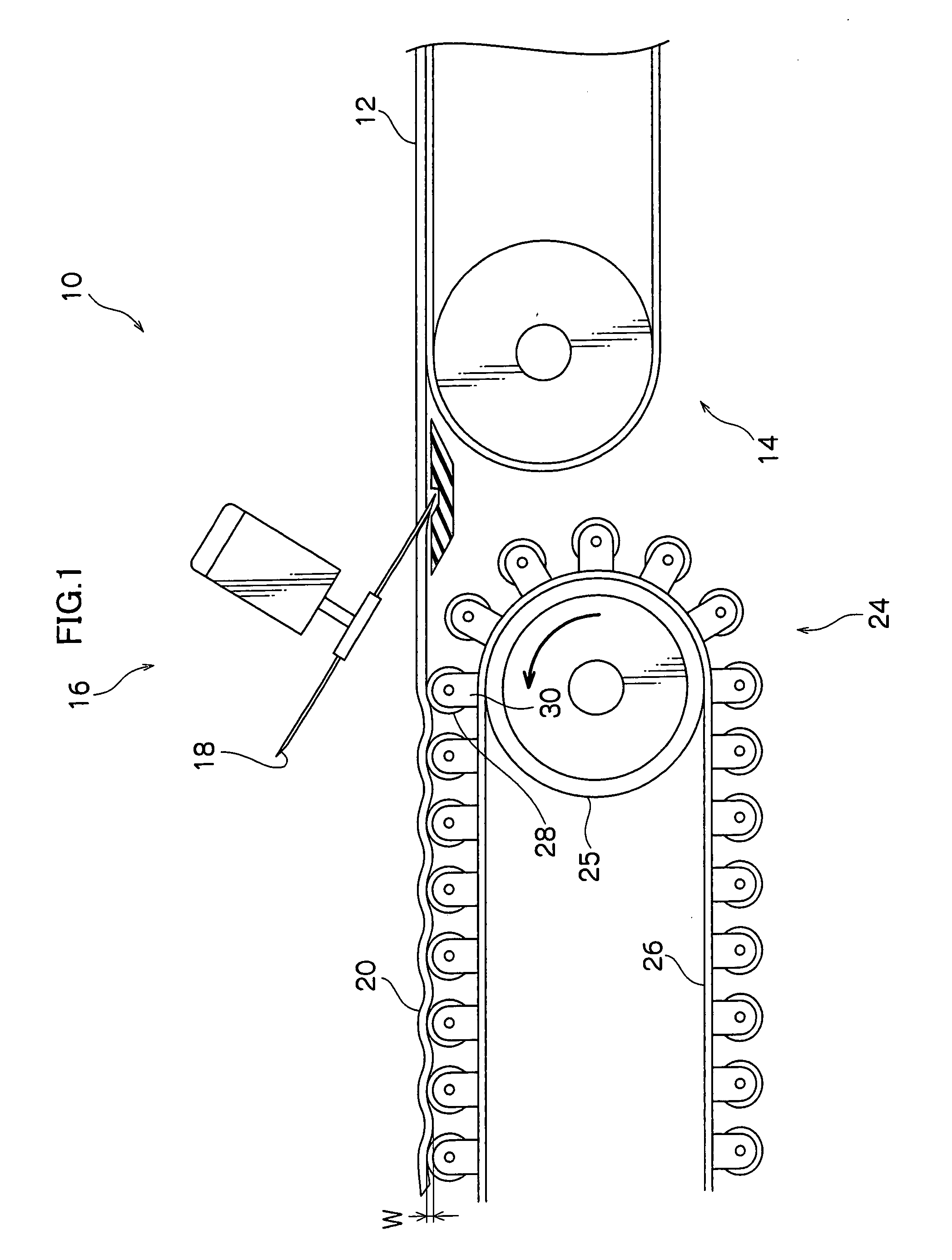 Rubber Member Conveying Device and Rubber Member Supplying System with the Same