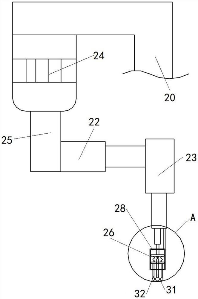 Rehabilitation nursing device for anesthesia awakening patient