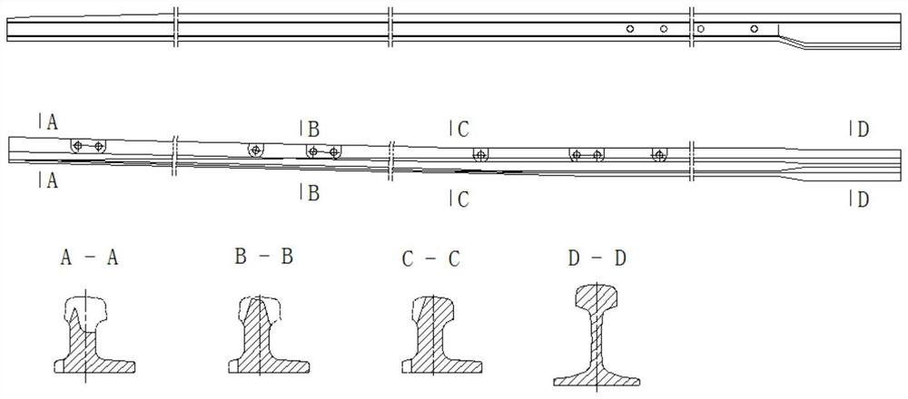 A Step-by-Step Machining Method of Extra-long Turnout Point Rail