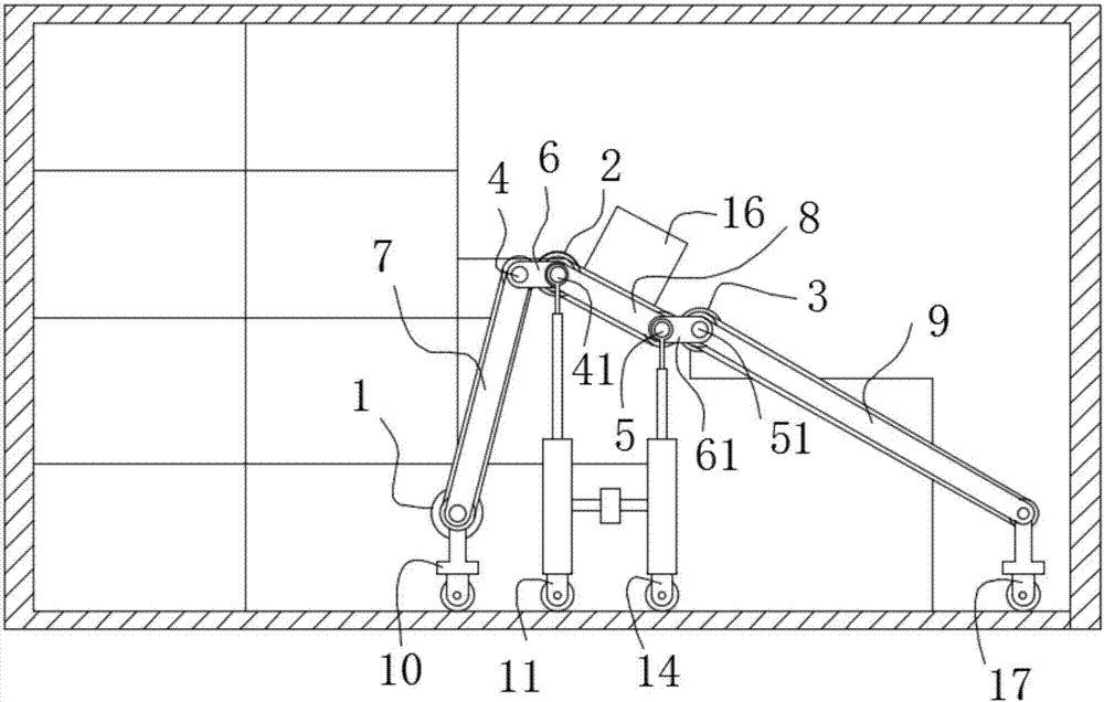 Container packing system suitable for small goods