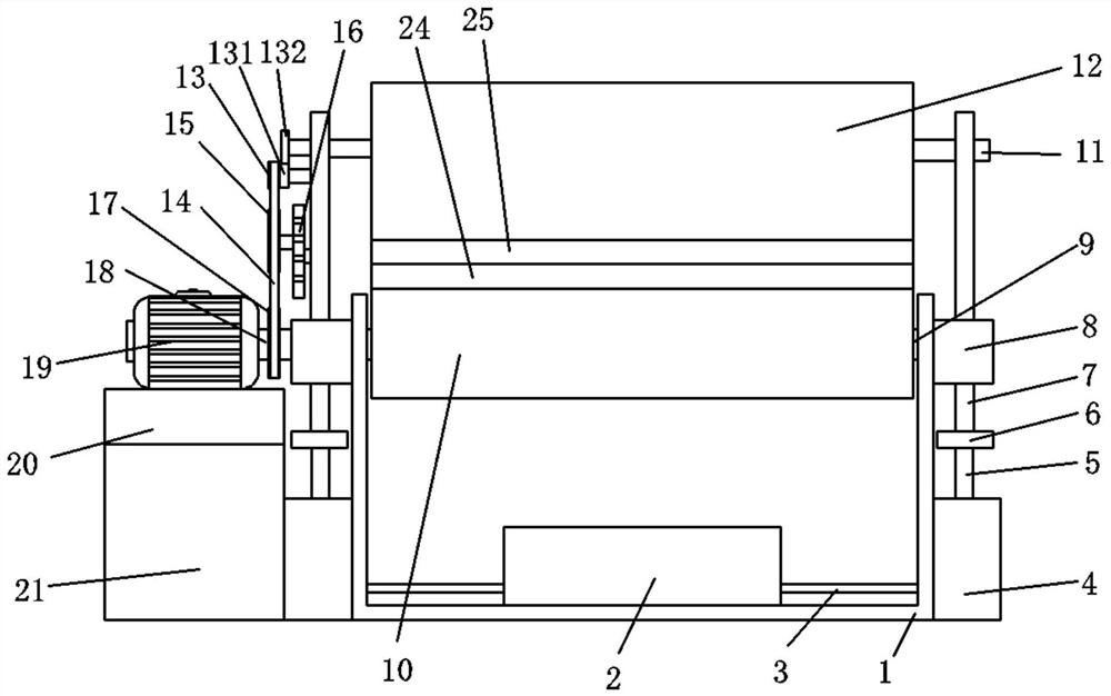 A calendering device and calendering method for tablecloth production