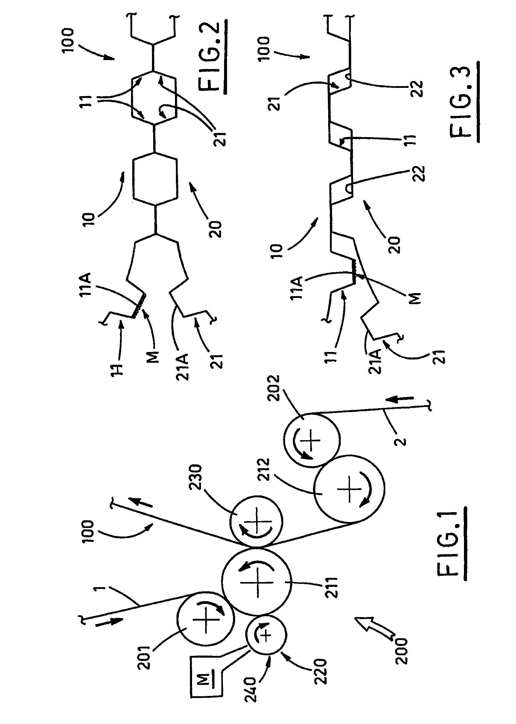 Method and an apparatus for producing exam table paper rolls