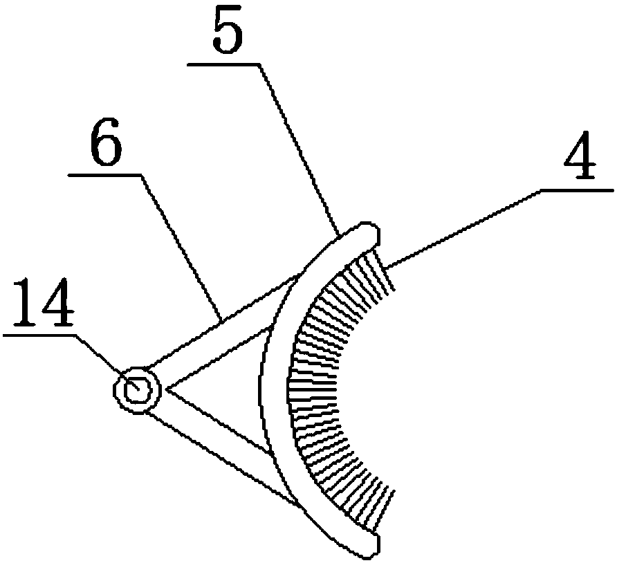 Reductive copper powder collection device