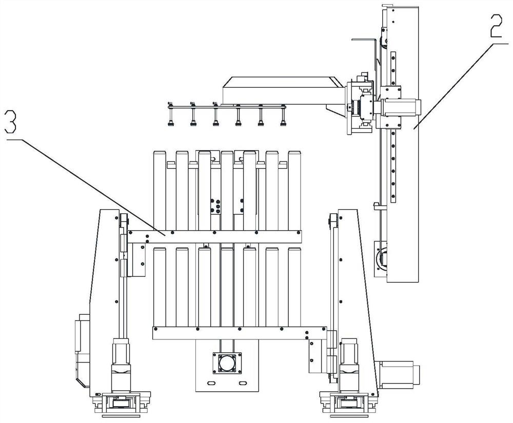 Efficient and stable automatic cup stacking machine