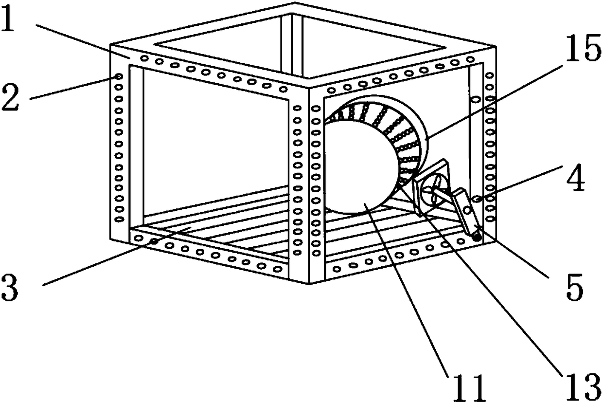 Novel interchanger structure and auxiliary air cooling device