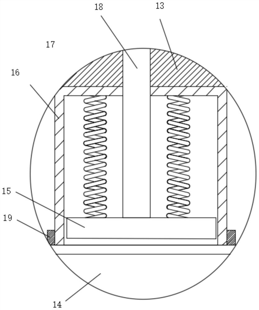 Rapid moon cake shaping device for poria cocos moon cake production