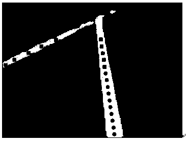 Visual inspection method of intelligent logistics warehouse guide line based on deep learning