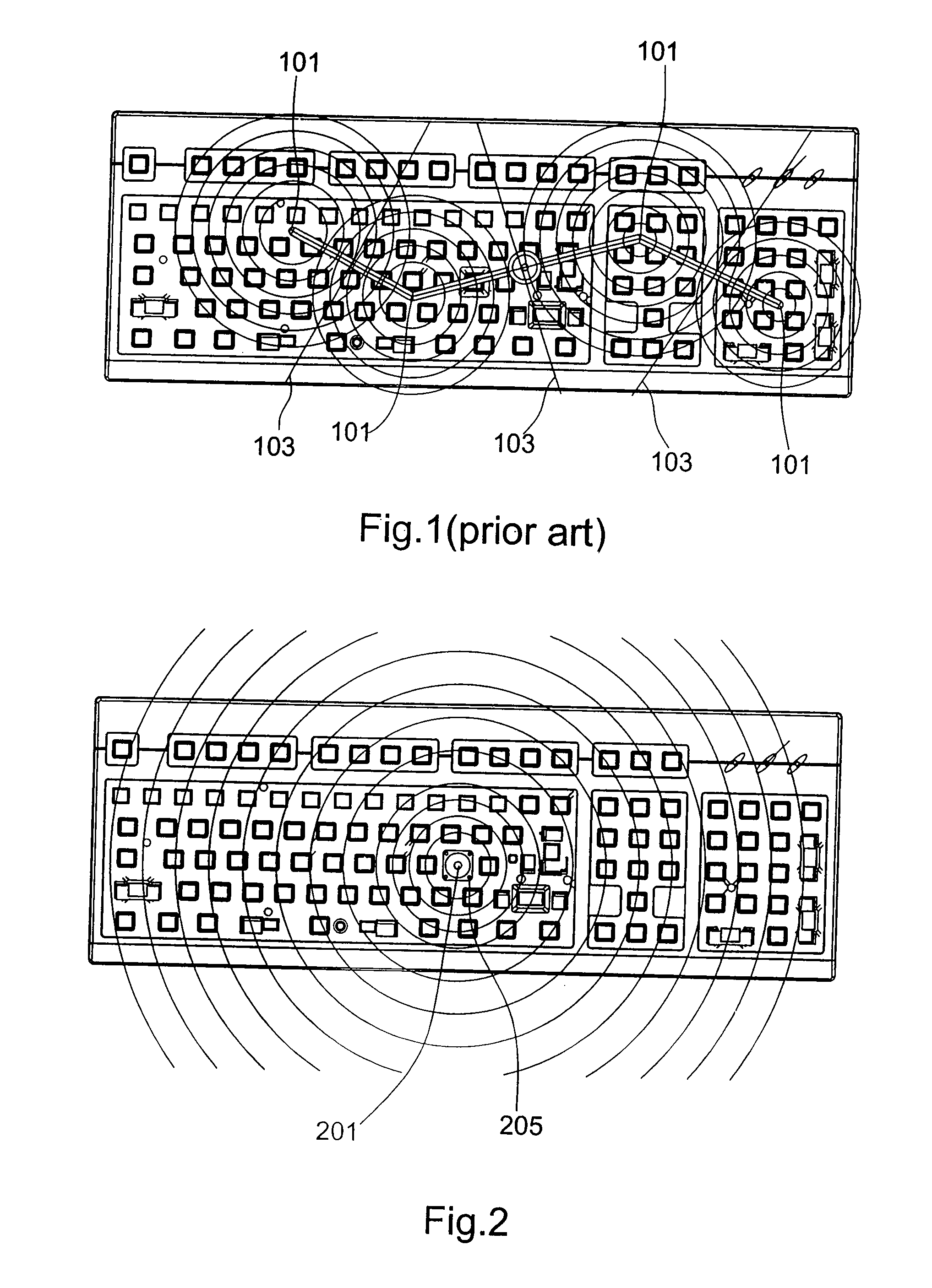 Method for eliminating a welding line of an upper case of a keyboard and an upper case of a keyboard