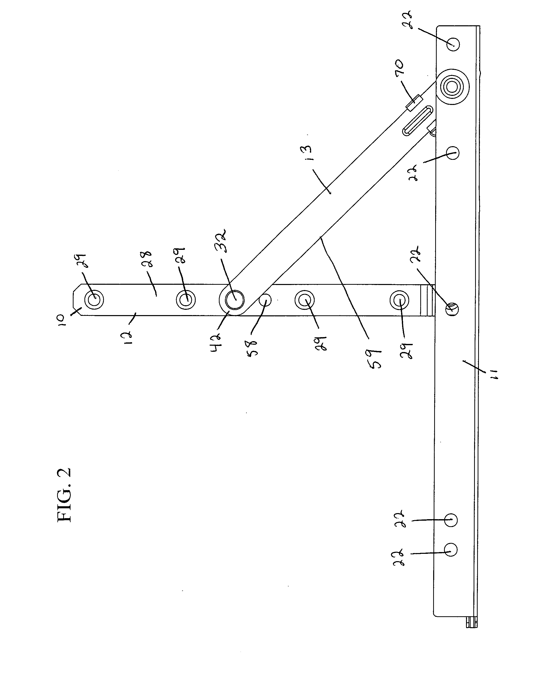 Casement window hinge