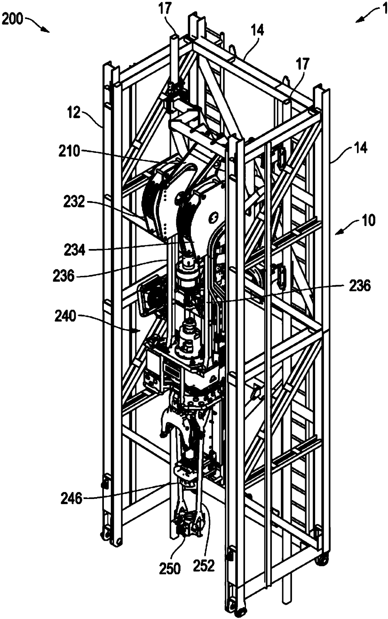 Retractable top drive with torque tube