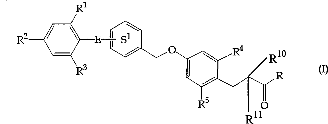 3-(4-benzyloxyphenyl)propanoic acid derivative