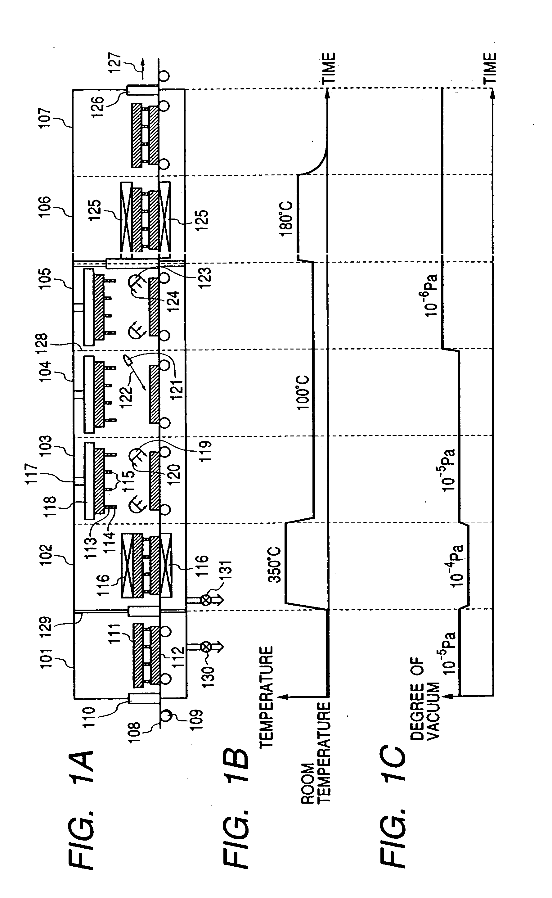 Method and apparatus for manufacturing image displaying apparatus