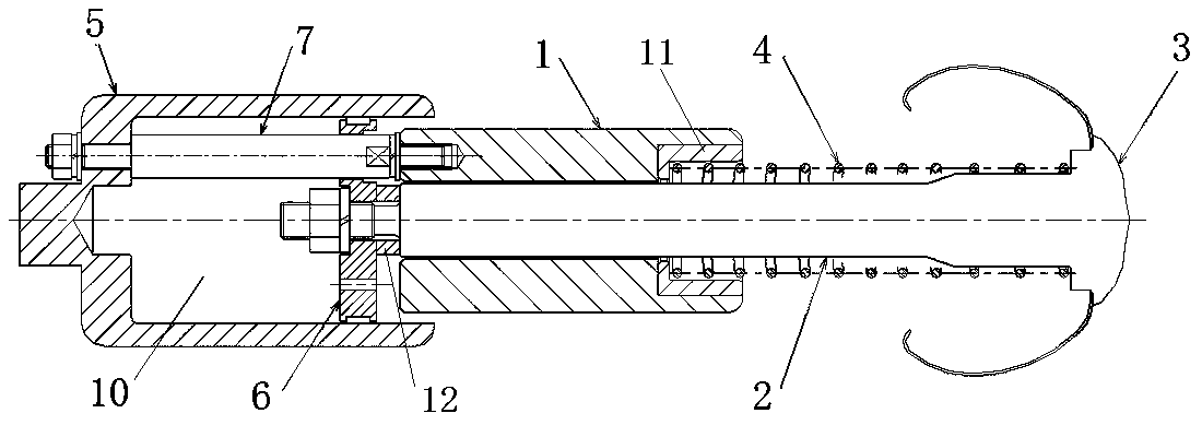 Contact collision buffer device and sulfur hexafluoride breaker using the same