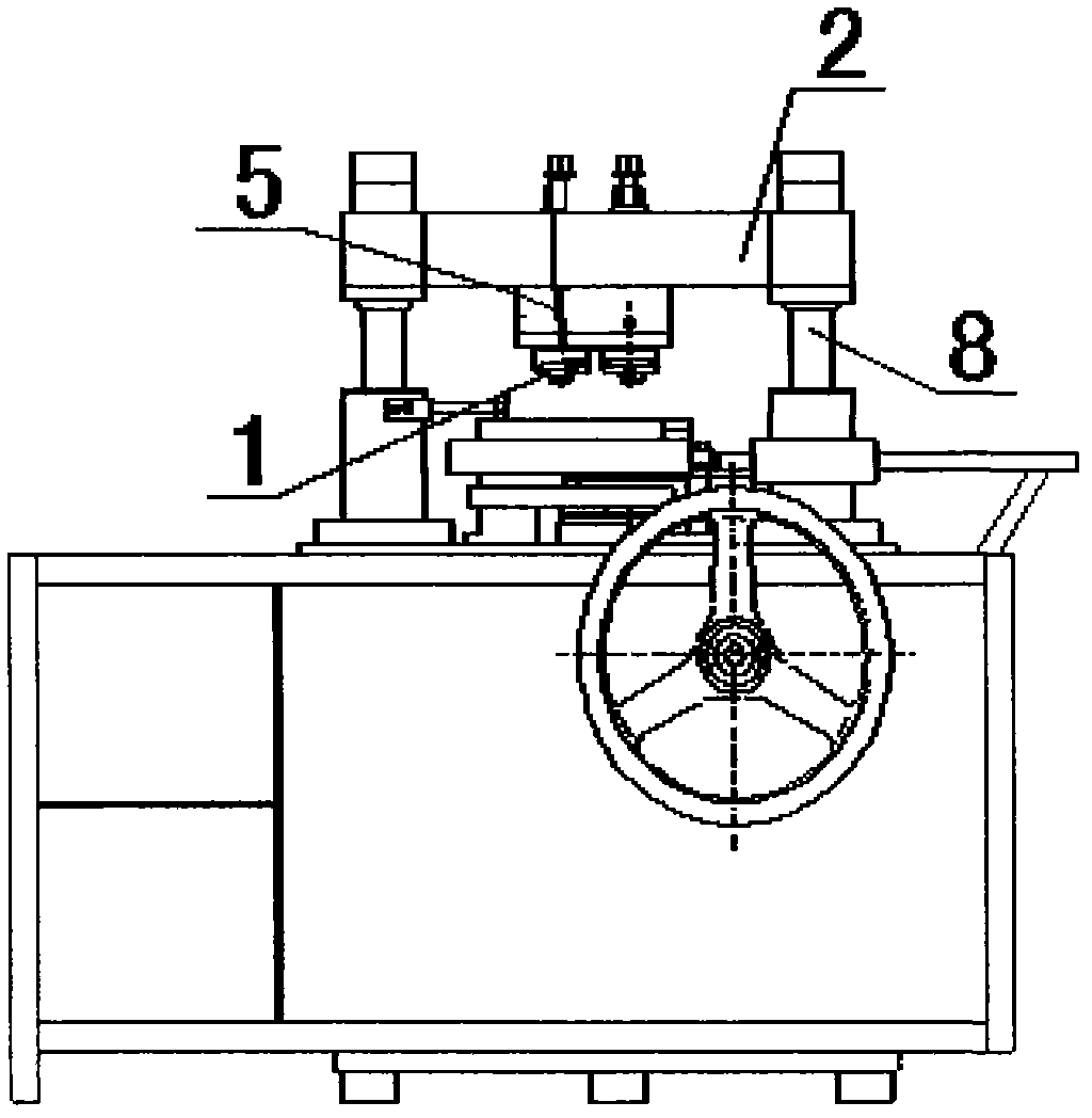 Biserial chain quadrangular riveting machine