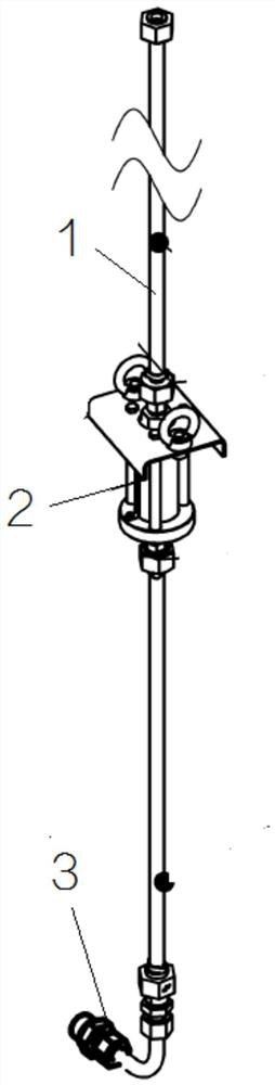 Sealing performance inspection device and method for fuel gas inlet valve