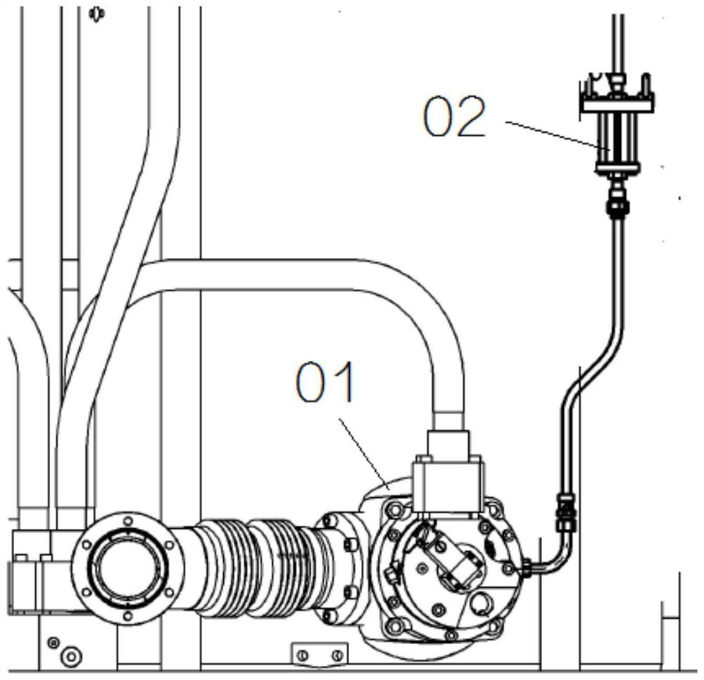 Sealing performance inspection device and method for fuel gas inlet valve