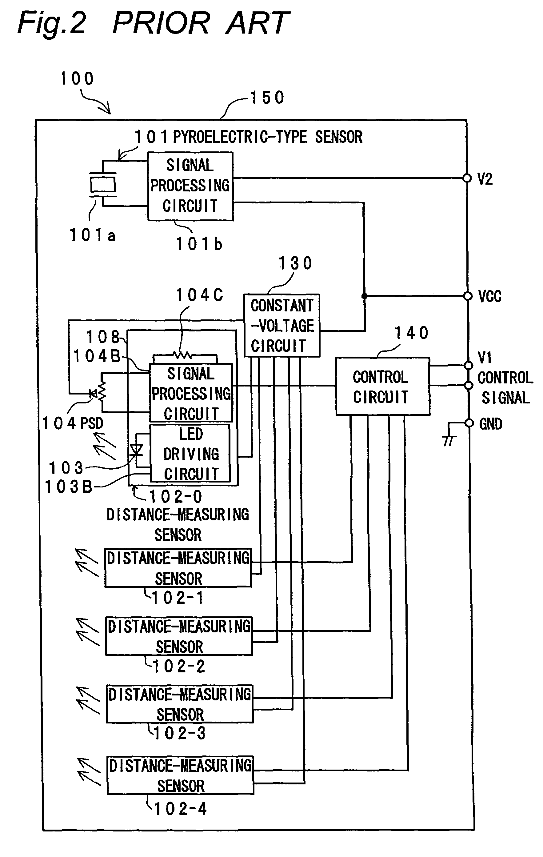 Human body detection device and electronic equipment using the same