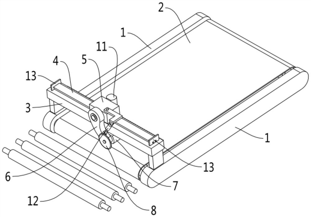 Anti-deformation cutting device for corrugated board