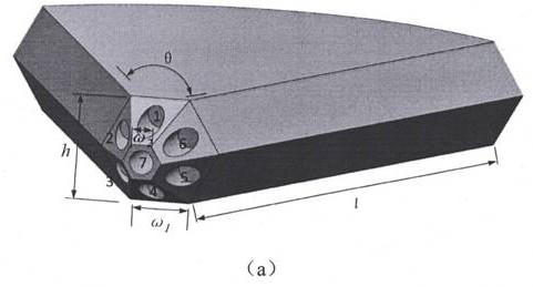 Device and method for real-time monitoring of airflow angle in three-dimensional flow field based on micro-fan-shaped probe