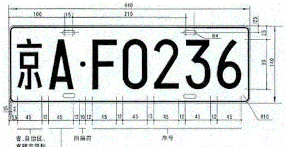 License plate positioning method and device